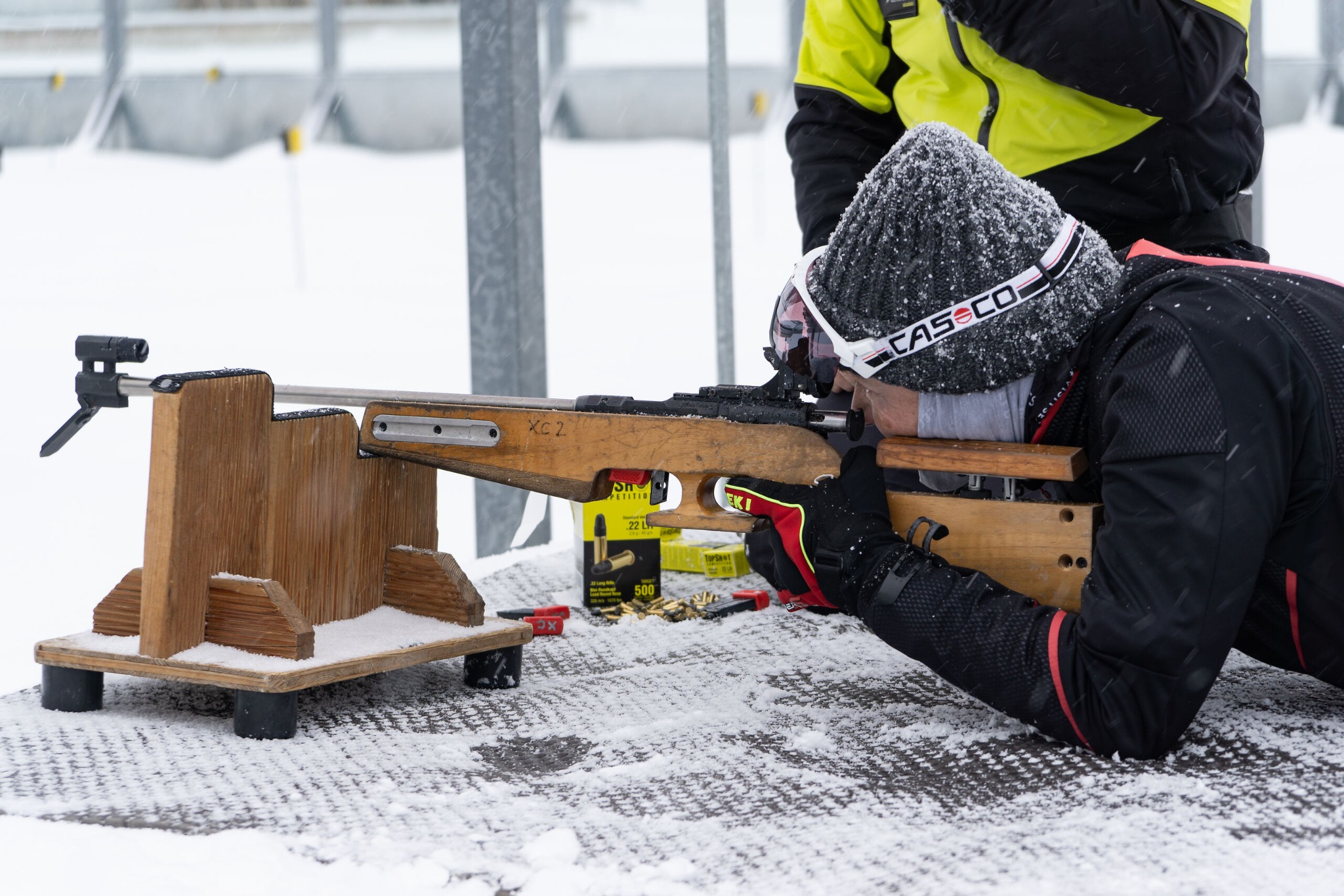Biathlon-Probeschießen in Seefeld